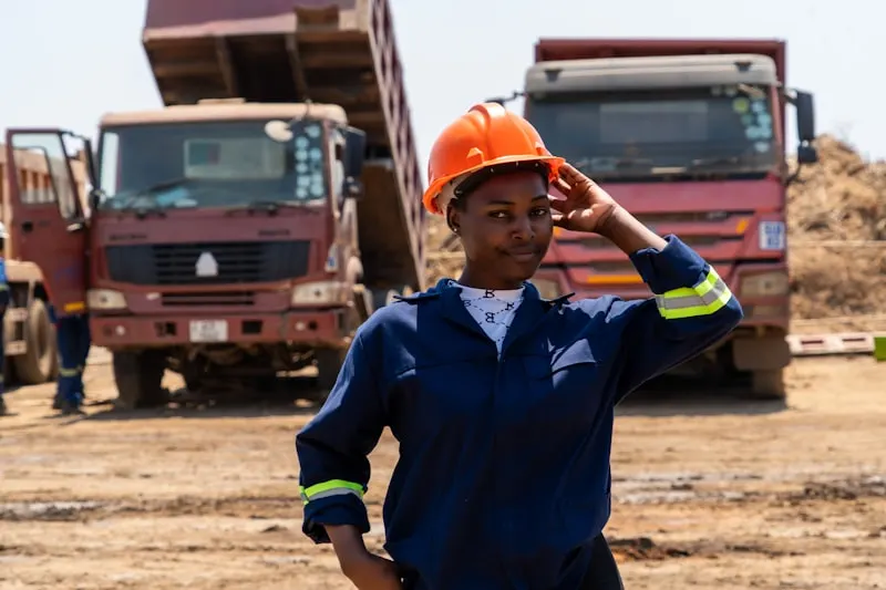 Portrait of Dana Okafor, project manager